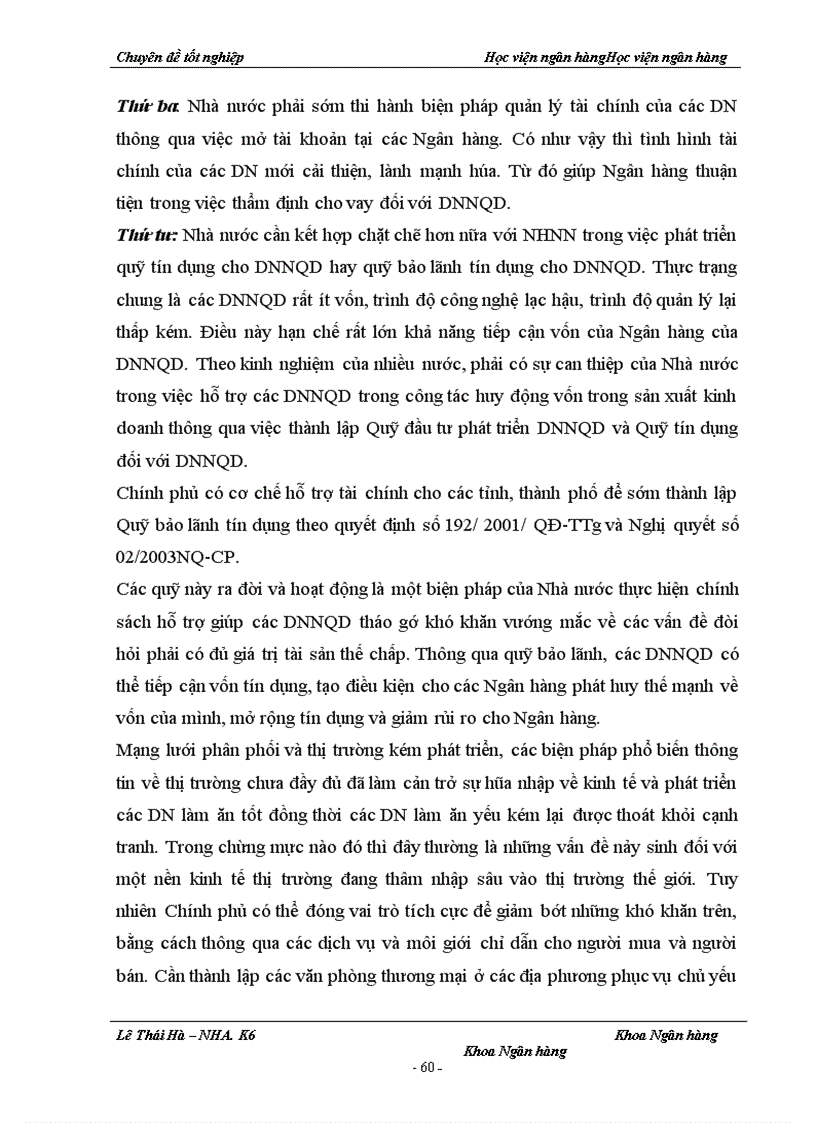 image for page Giải pháp mở rộng tín dụng đối với các Doanh nghiệp ngoài quốc doanh tại chi nhánh NHTM cổ phần Bắc Á Hà Nội 1