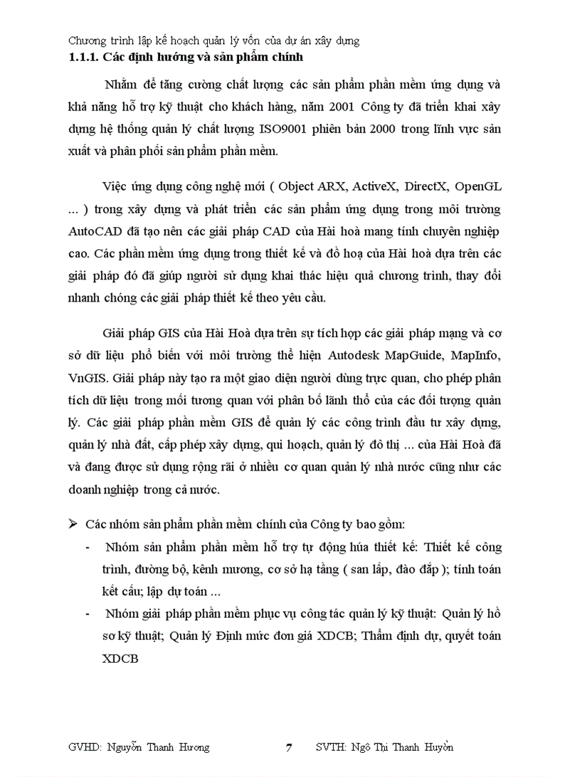 image for page Chương trình lập kế hoạch quản lý vốn của dự án xây dựng