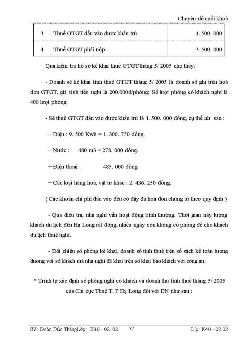 image for page Công tác quản lý thuế GTGT đối với DN NQD hoạt động trong lĩnh vực khách sạn nhà nghỉ trên địa bàn tỉnh Quảng Ninh