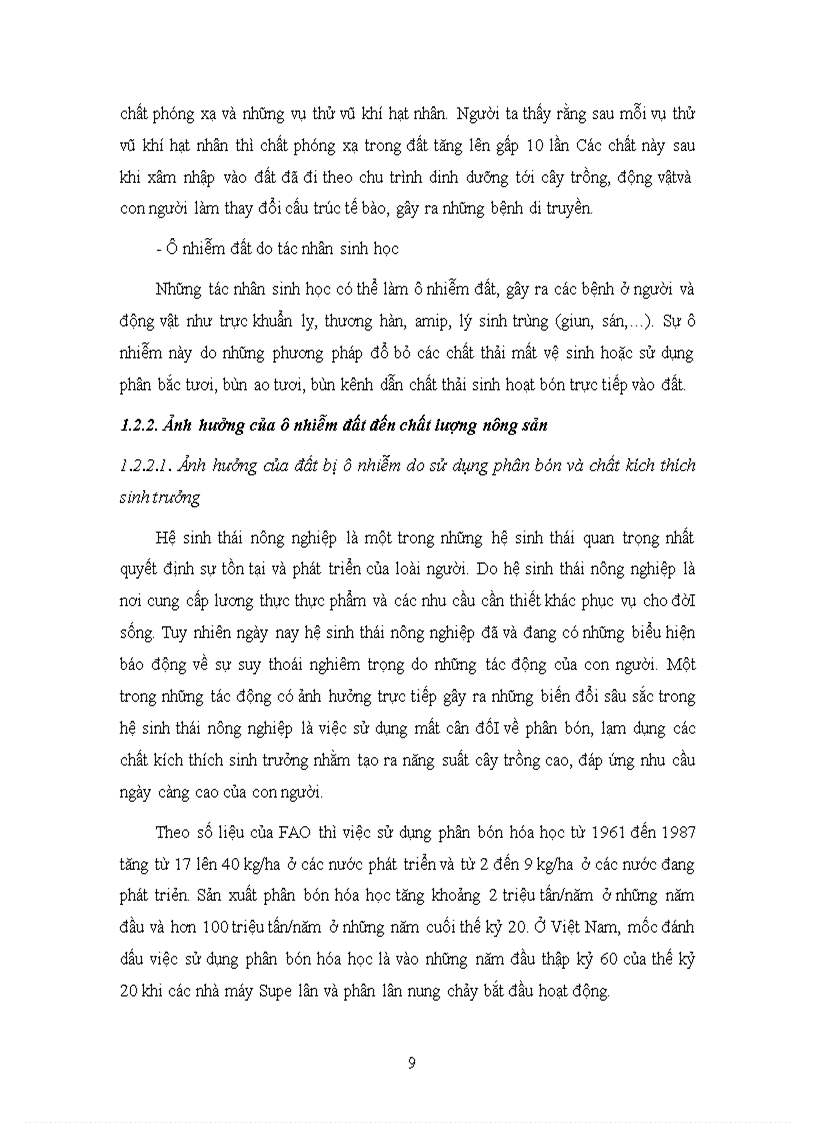 image for page Nghiên cứu sự hút thu Cu Pb Zn và tìm hiểu khả năng sử dụng phân bón để giảm thiểu sự tích lũy chúng trong rau cải xanh và rau xà lách