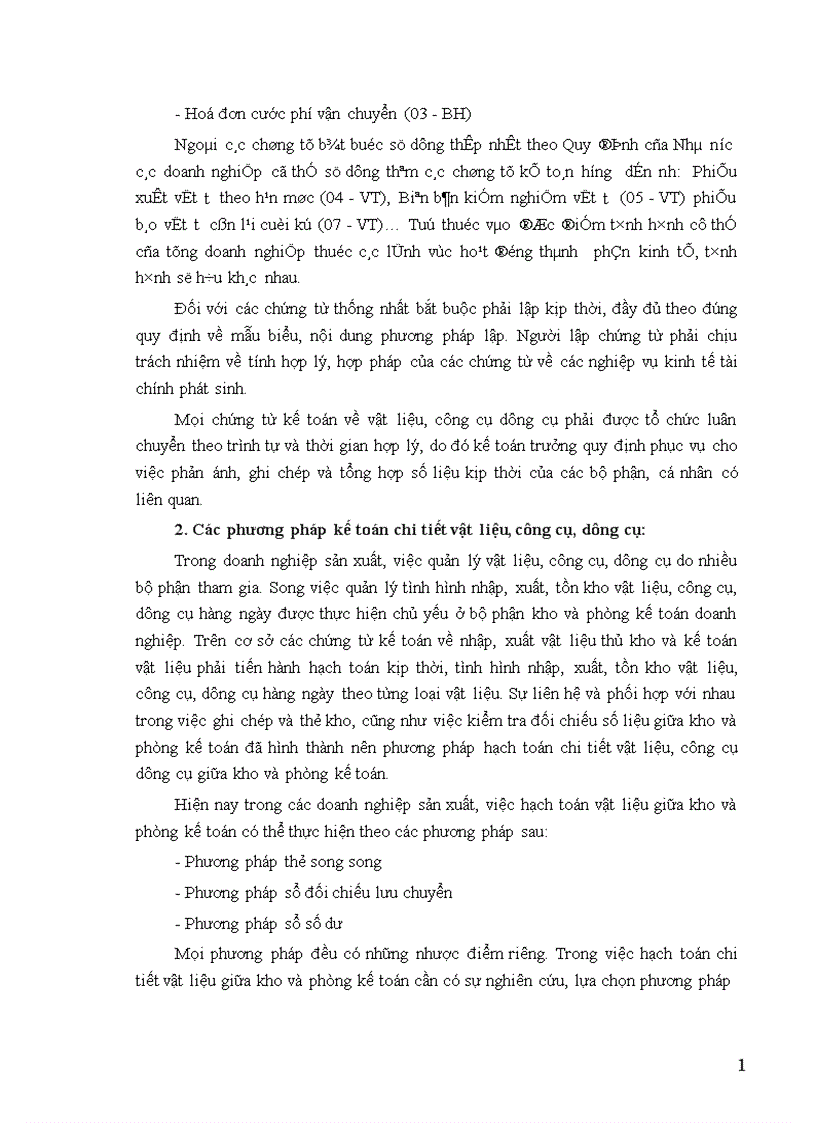 image for page Tổ chức công tác kế toán nguyên vật liệu công cụ dụng cụ ở công ty xây dựng số 34 1