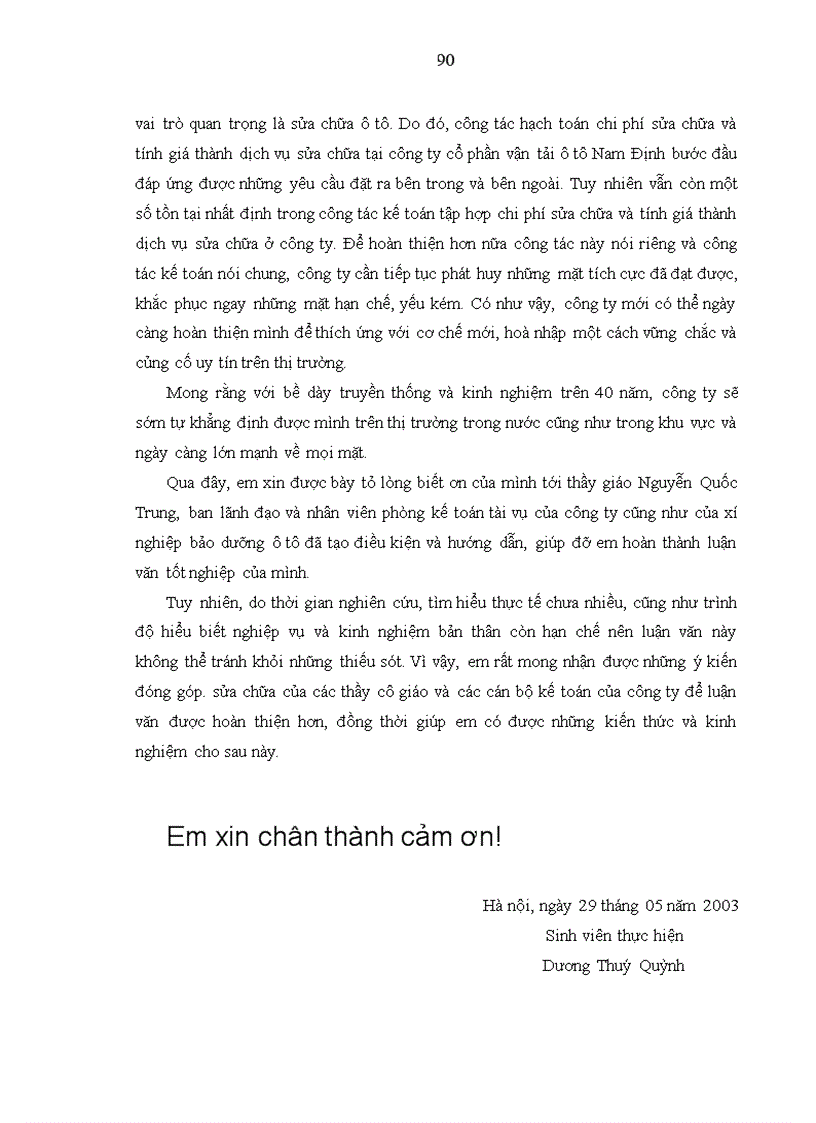 image for page Hoàn thiện công tác kế toán tập hợp chi phí sửa chữa và tính giá thành dịch vụ sửa chữa ở công ty cổ phần vận tải ô tô Nam Định 1