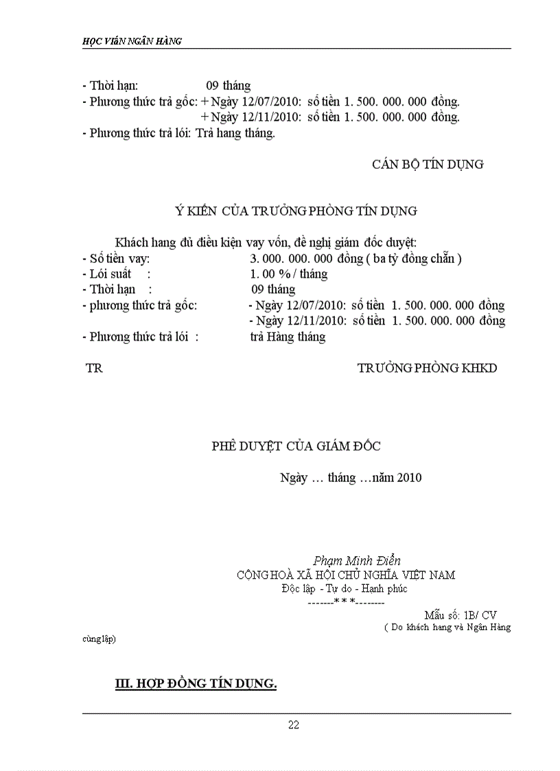 image for page Báo cáo thực tập tốt nghiệp tại chi nhánh NHNo PTNT Trung Yên