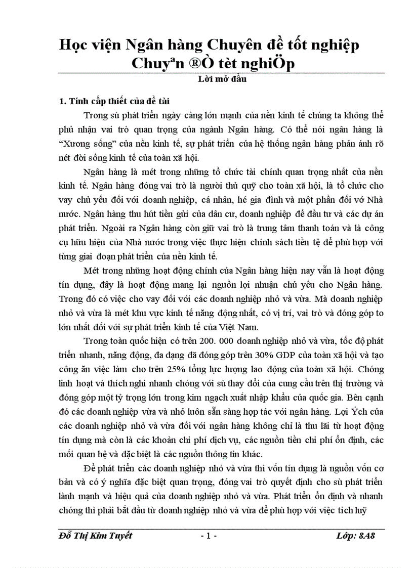 image for page Giải pháp nâng cao hiệu quả cho vay các doanh nghiệp nhỏ và vừa tại Ngân hàng Nông nghiệp và Phât triển Nông thôn Sóc Sơn 1