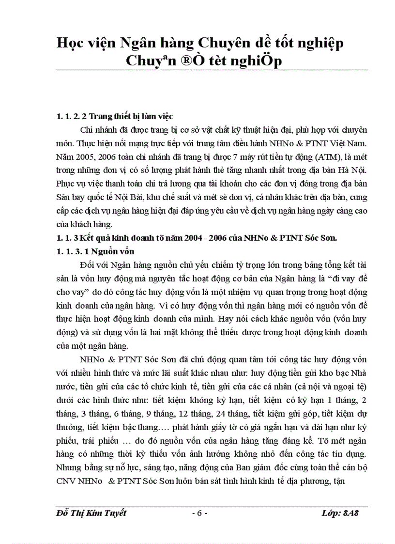 image for page Giải pháp nâng cao hiệu quả cho vay các doanh nghiệp nhỏ và vừa tại Ngân hàng Nông nghiệp và Phât triển Nông thôn Sóc Sơn 1