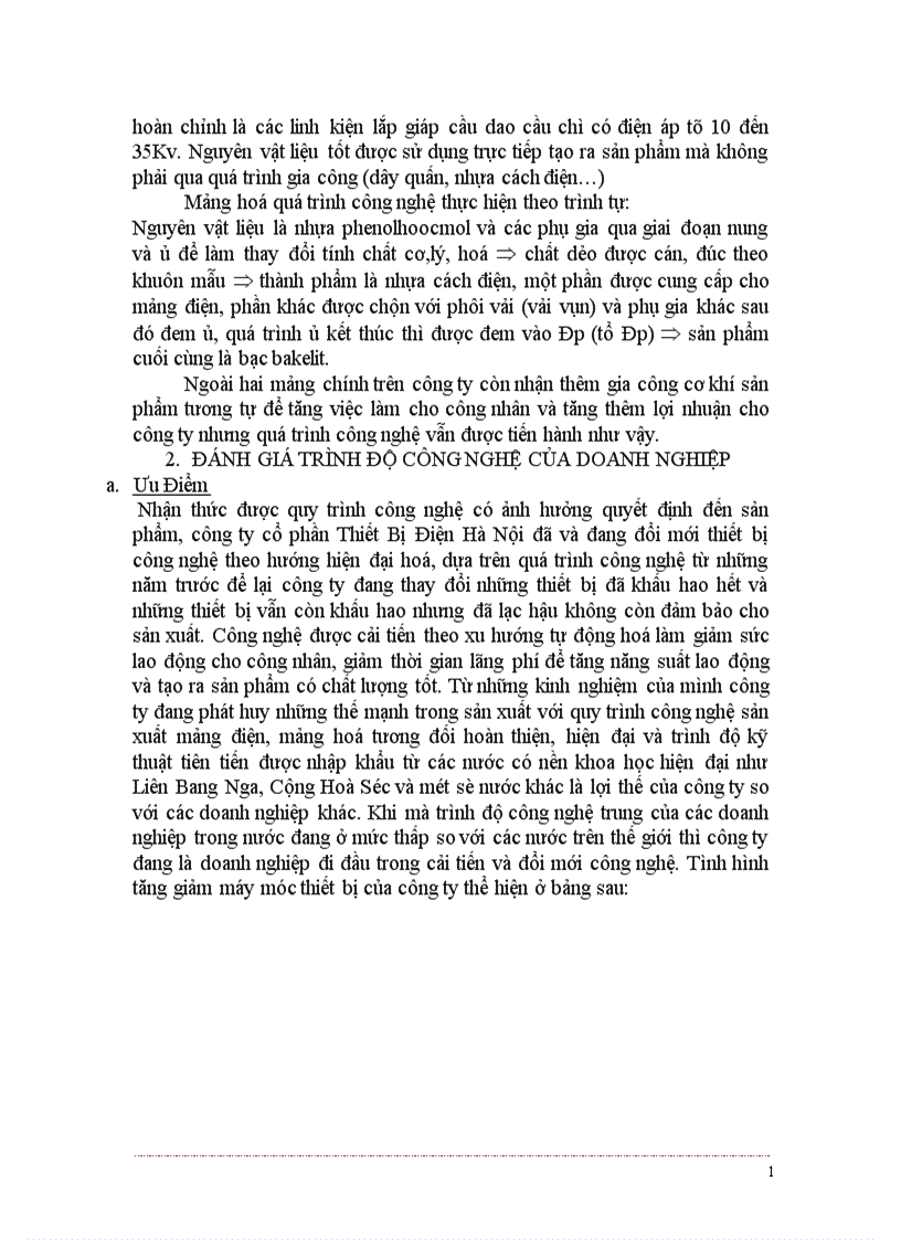 image for page Báo cáo thực tập tổng hợp tại công ty cổ phần thiết bị điện Hà Nội