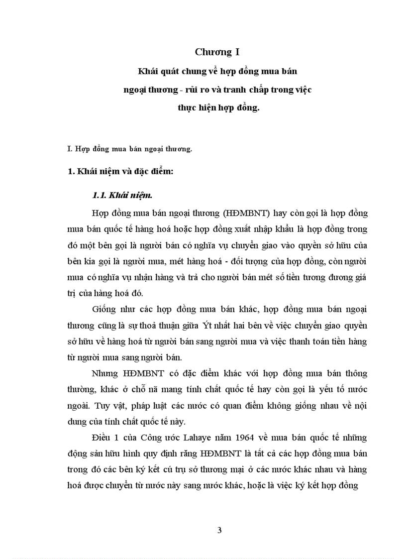 image for page Rủi ro trong thực hiện hợp đồng mua bán ngoại thương