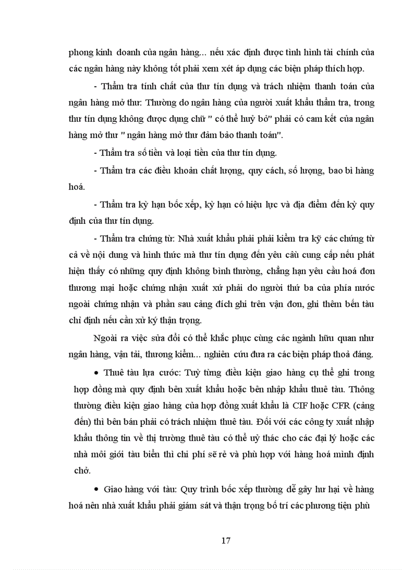 image for page Rủi ro trong thực hiện hợp đồng mua bán ngoại thương