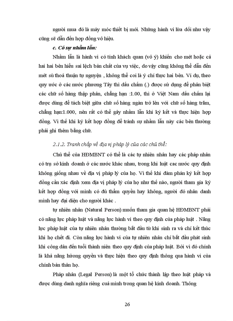 image for page Rủi ro trong thực hiện hợp đồng mua bán ngoại thương