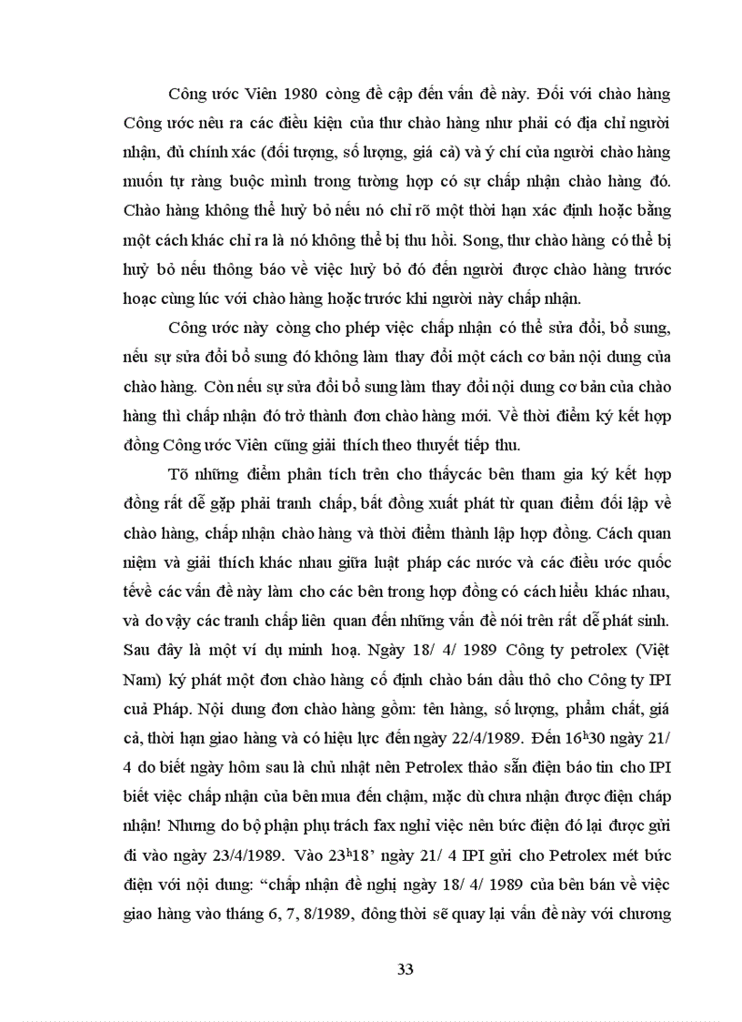 image for page Rủi ro trong thực hiện hợp đồng mua bán ngoại thương