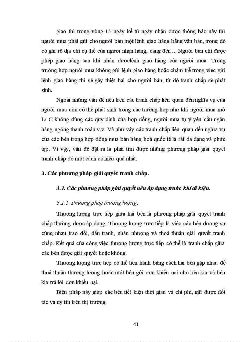 image for page Rủi ro trong thực hiện hợp đồng mua bán ngoại thương