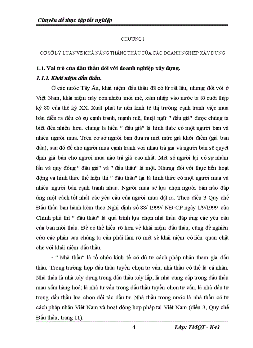 image for page Một số biện pháp nâng cao khả năng thắng thầu của Công ty xây dựng Hồng Hà 1
