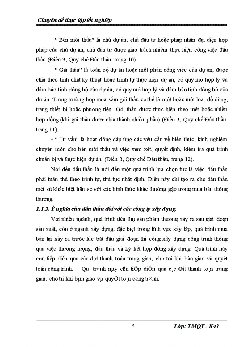 image for page Một số biện pháp nâng cao khả năng thắng thầu của Công ty xây dựng Hồng Hà 1