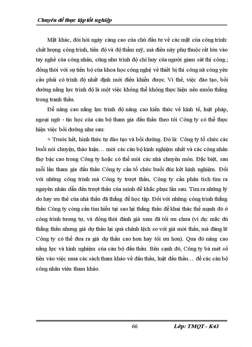 image for page Một số biện pháp nâng cao khả năng thắng thầu của Công ty xây dựng Hồng Hà 1