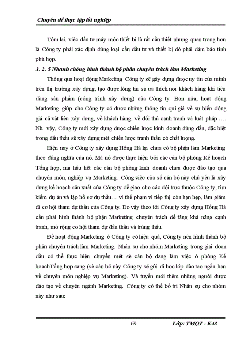 image for page Một số biện pháp nâng cao khả năng thắng thầu của Công ty xây dựng Hồng Hà 1