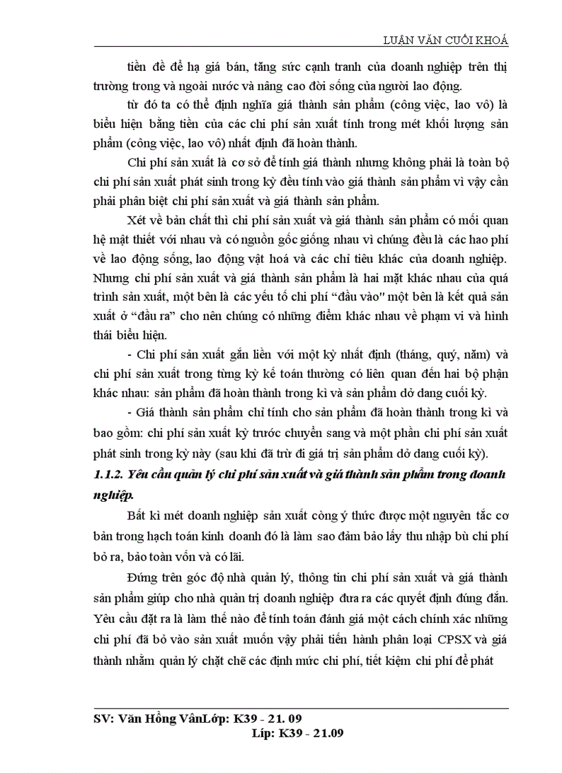 image for page Tổ chức công tác kế toán tập hợp chi phí sản xuất và tính giá thành sản phẩm ở Công ty đầu tư xây lắp cơ điện lạnh ERESSON 1