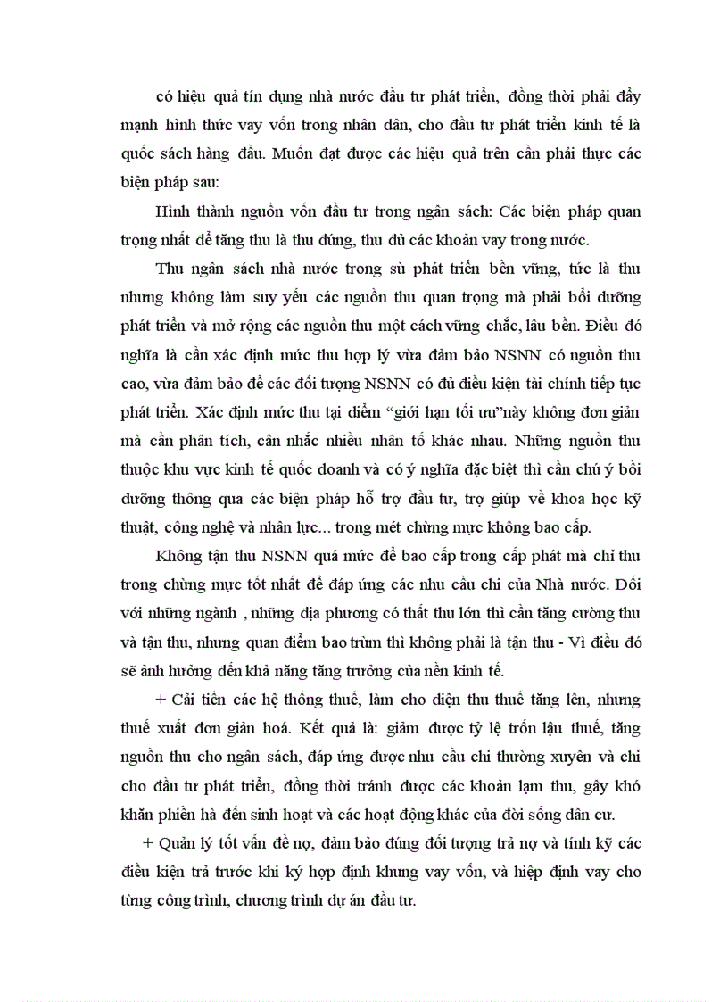 image for page Những biện pháp cơ bản để tăng cường huy động vốn đầu tư trong nước phục vụ cho phát triển kinh tế Việt nam trong giai đoạn hiện nay