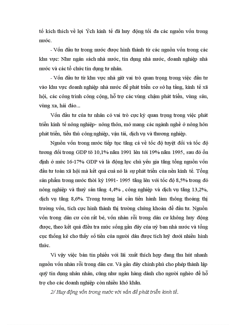 image for page Những biện pháp cơ bản để tăng cường huy động vốn đầu tư trong nước phục vụ cho phát triển kinh tế Việt nam trong giai đoạn hiện nay