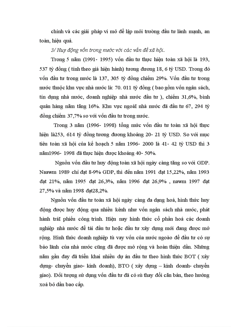 image for page Những biện pháp cơ bản để tăng cường huy động vốn đầu tư trong nước phục vụ cho phát triển kinh tế Việt nam trong giai đoạn hiện nay