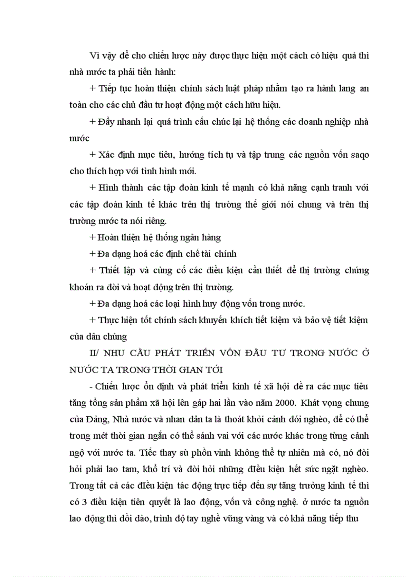 image for page Những biện pháp cơ bản để tăng cường huy động vốn đầu tư trong nước phục vụ cho phát triển kinh tế Việt nam trong giai đoạn hiện nay