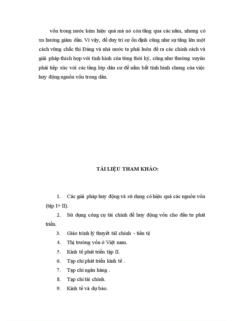 image for page Những biện pháp cơ bản để tăng cường huy động vốn đầu tư trong nước phục vụ cho phát triển kinh tế Việt nam trong giai đoạn hiện nay