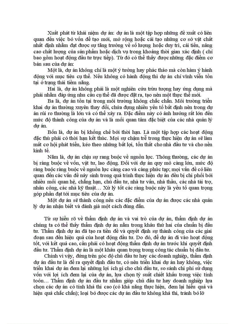 image for page Phân tích luận điểm Thẩm định dự án đầu tư được xem là công cụ quản lý đầu tư hữu hiệu trong doanh nghiệp Liên hệ thực tiễn Việt Nam