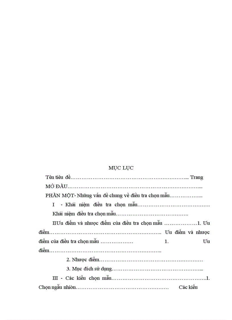 image for page Điều tra chọn mẫu và ứng dụng điều tra năng suất sản lượng lúa huyện Hoằng Hoá Thanh Hoá vụ Chiêm Xuân năm 2003