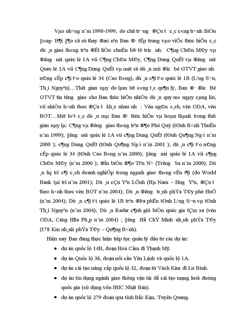 image for page Công tác quản lý dự án tại Ban QLDA Biển Đông 1