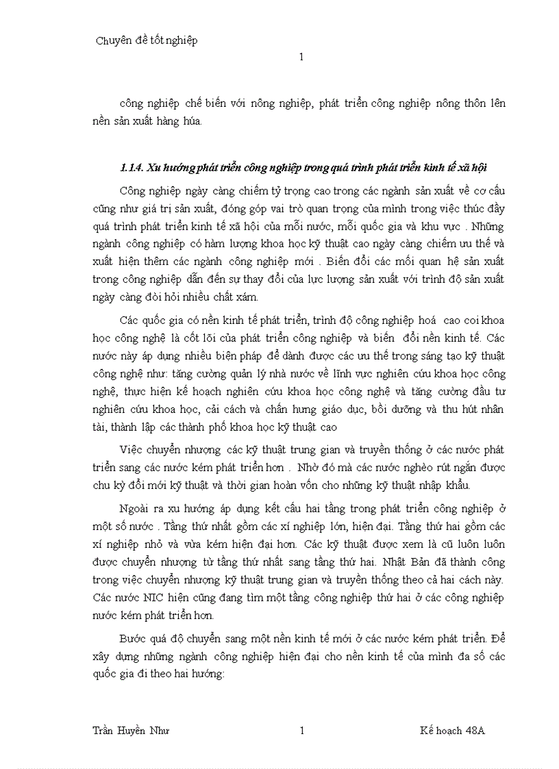 image for page Phương hướng phát triển công nghiệp Hà Tĩnh đến năm 2020