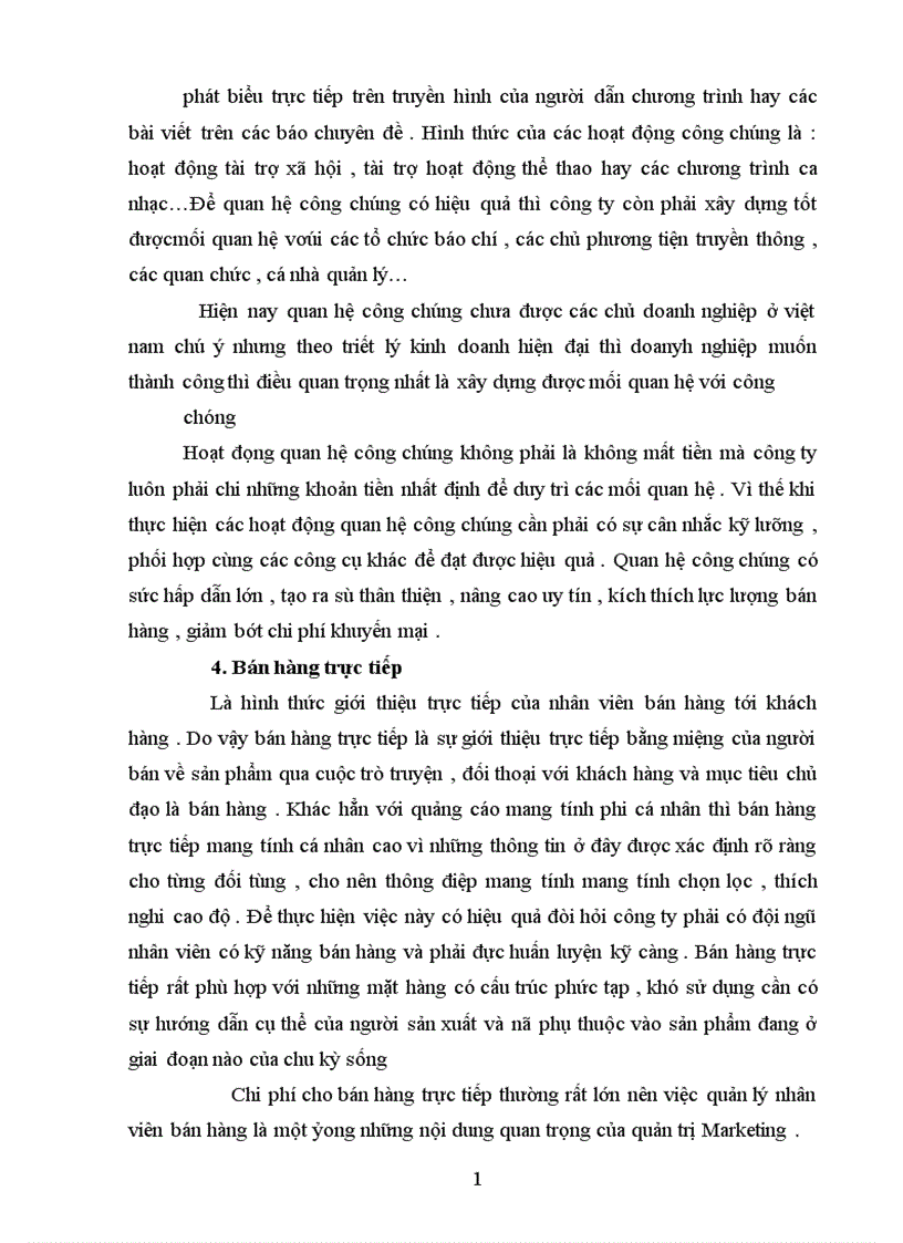 image for page Hoạt động xúc tiến hỗn hợp của công ty TNHH Việt Thành Thực trạng và các giải pháp