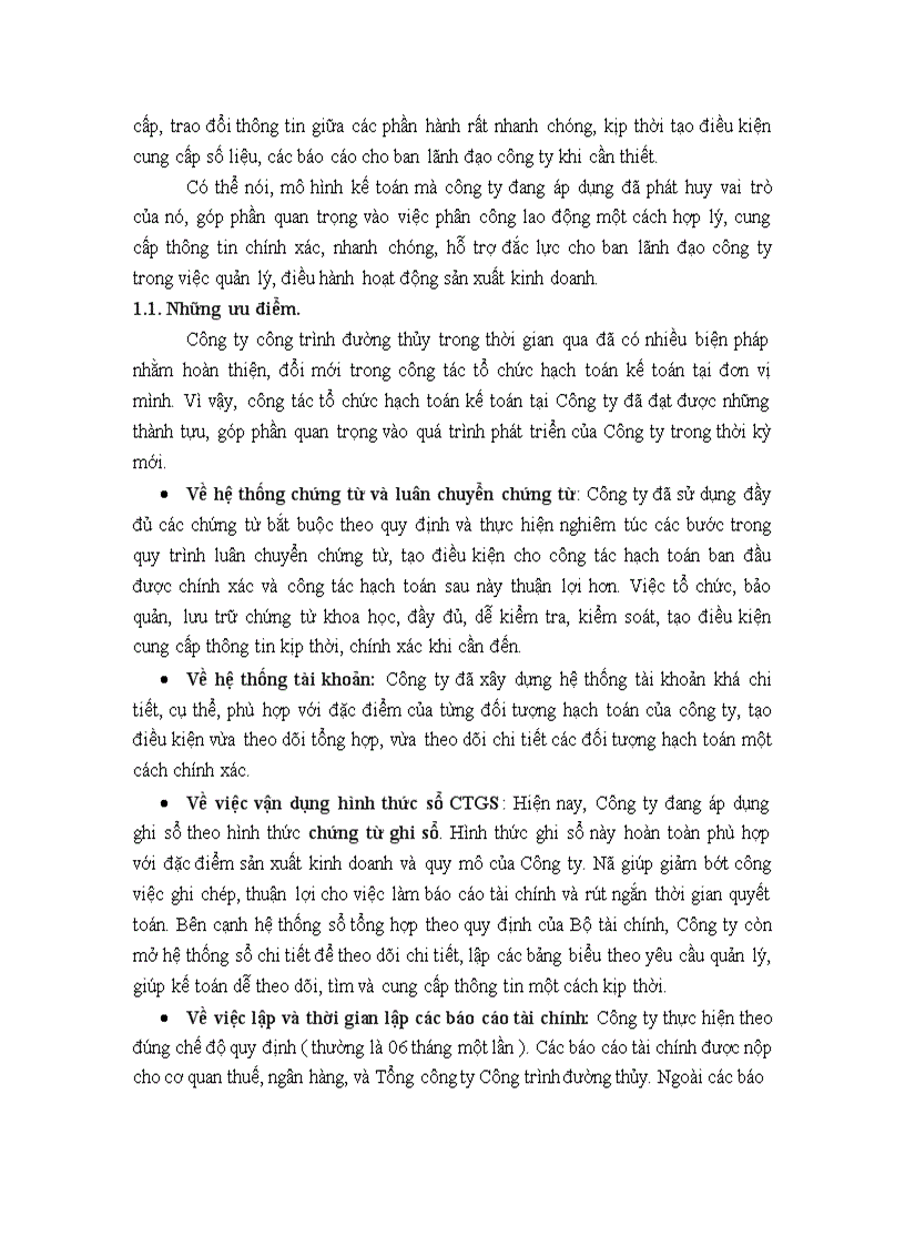 image for page Thực trạng công tác hạch toán nguyên vật liệu và công cụ dụng cụ tại Công ty công trình đường thuỷ 1