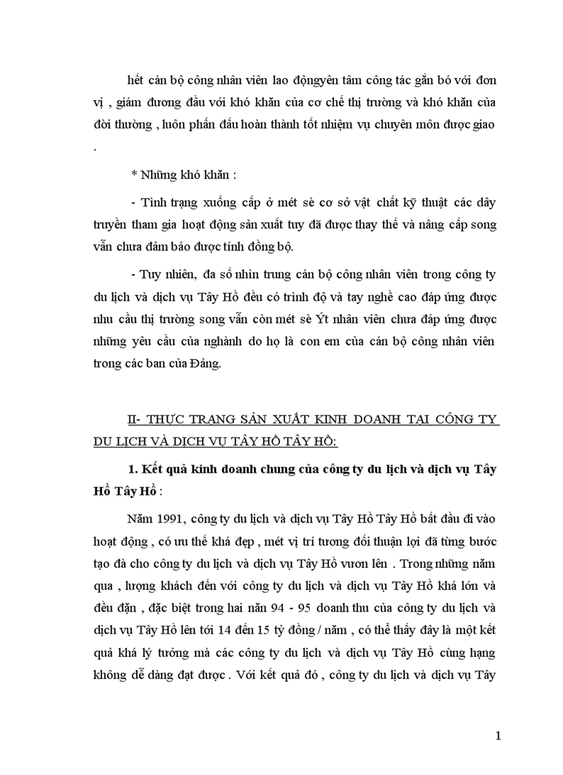 image for page Một số giải pháp nhằm mở rộng thị trường kinh doanh của công ty du lịch và dịch vụ Tây Hồ