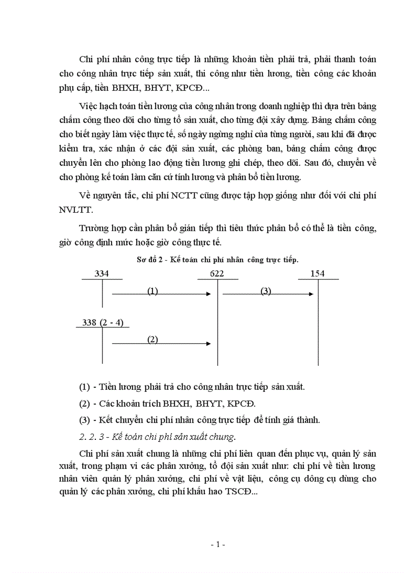 image for page Kế toán tập hợp chi phí sản xuất và tính giá thành sản phẩm xây lắp ở Công ty xây dựng số 1 1