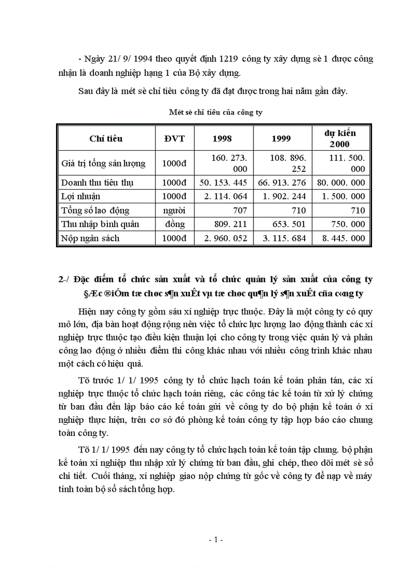 image for page Kế toán tập hợp chi phí sản xuất và tính giá thành sản phẩm xây lắp ở Công ty xây dựng số 1 1