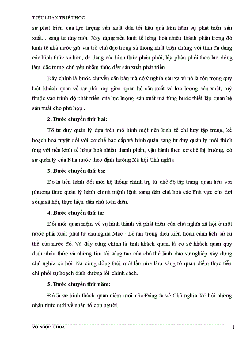 image for page Trong thời kỳ đổi mới chúng ta khẳng định phải đổi mới tư duy lý luận trước khi đổi mới thực tiễn Anh hay vận dụng những tư tưởng cơ bản của triết học Macxit để giải thích cho luận điểm trên 1