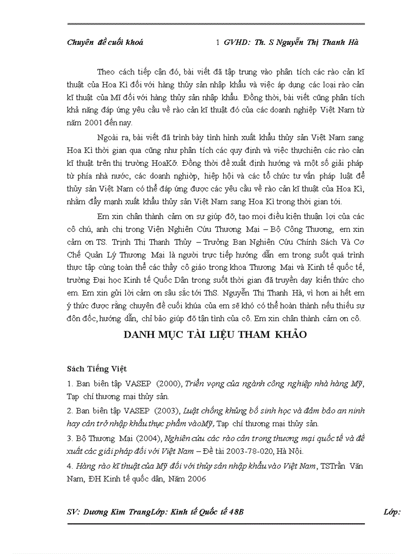 image for page Rào cản kĩ thuật của Hoa Kì đối với mặt hàng thủy sản xuất khẩu của Việt Nam 1