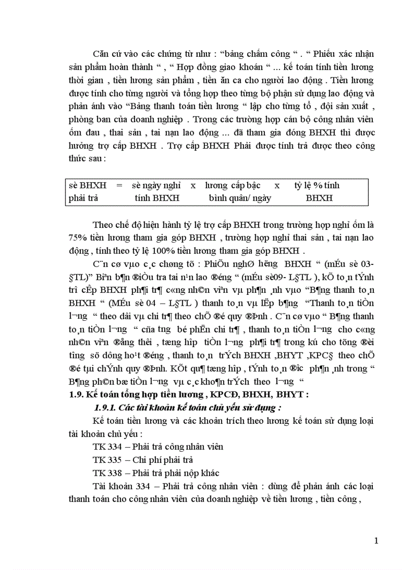 image for page Kế toán tiền lương và các khoản trích theo lương tại Công ty cổ phần xây dựng và thương mại Hà Nôị 1