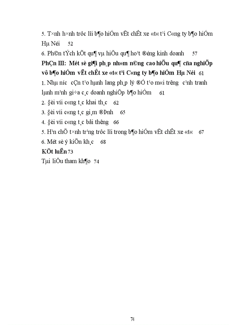 image for page Một số biện pháp nhằm nâng cao hiệu quả của nghiệp vụ bảo hiểm vật chất xe ôtô tại công ty bảo hiểm Hà Nội 1