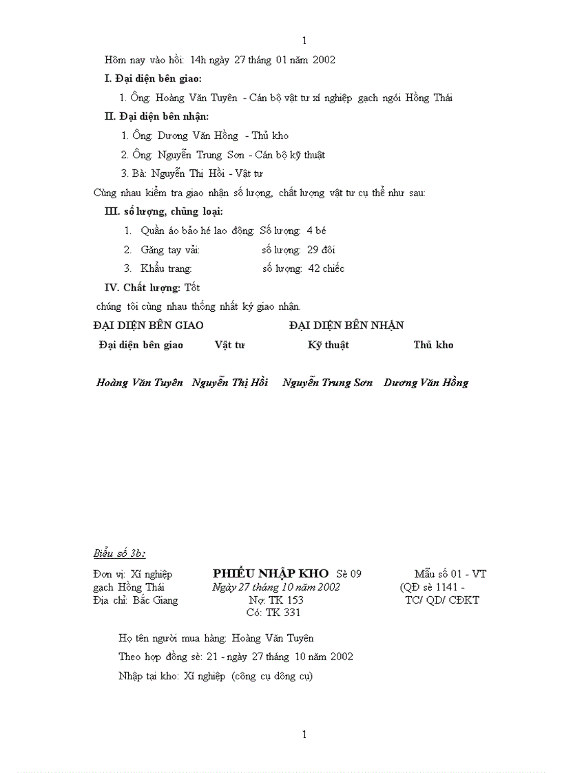 image for page Tổ chức công tác kế toán vật liệu và công cụ dụng cụ tại xí nghiệp gạch ngói Hồng Thái 1