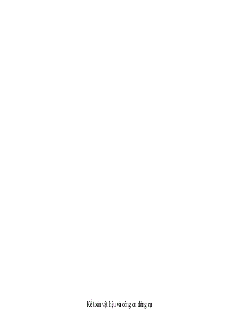 image for page Tổ chức công tác kế toán vật liệu và công cụ dụng cụ tại xí nghiệp gạch ngói Hồng Thái 1
