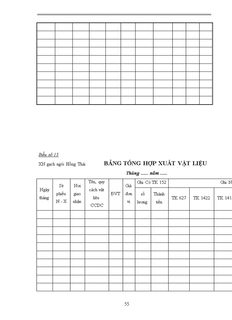 image for page Tổ chức công tác kế toán vật liệu và công cụ dụng cụ tại xí nghiệp gạch ngói Hồng Thái 1