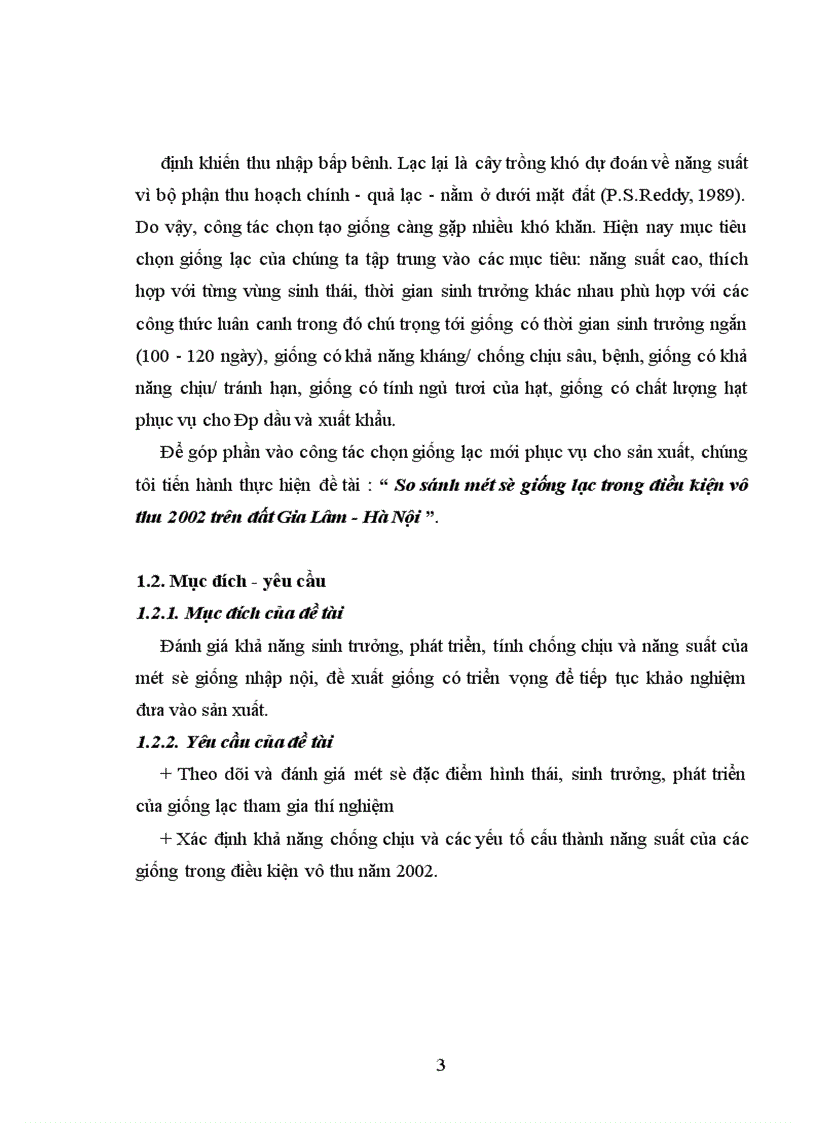 image for page So sánh một số giống lạc trong điều kiện vụ thu 2002 trên đất Gia Lâm Hà Nội 1