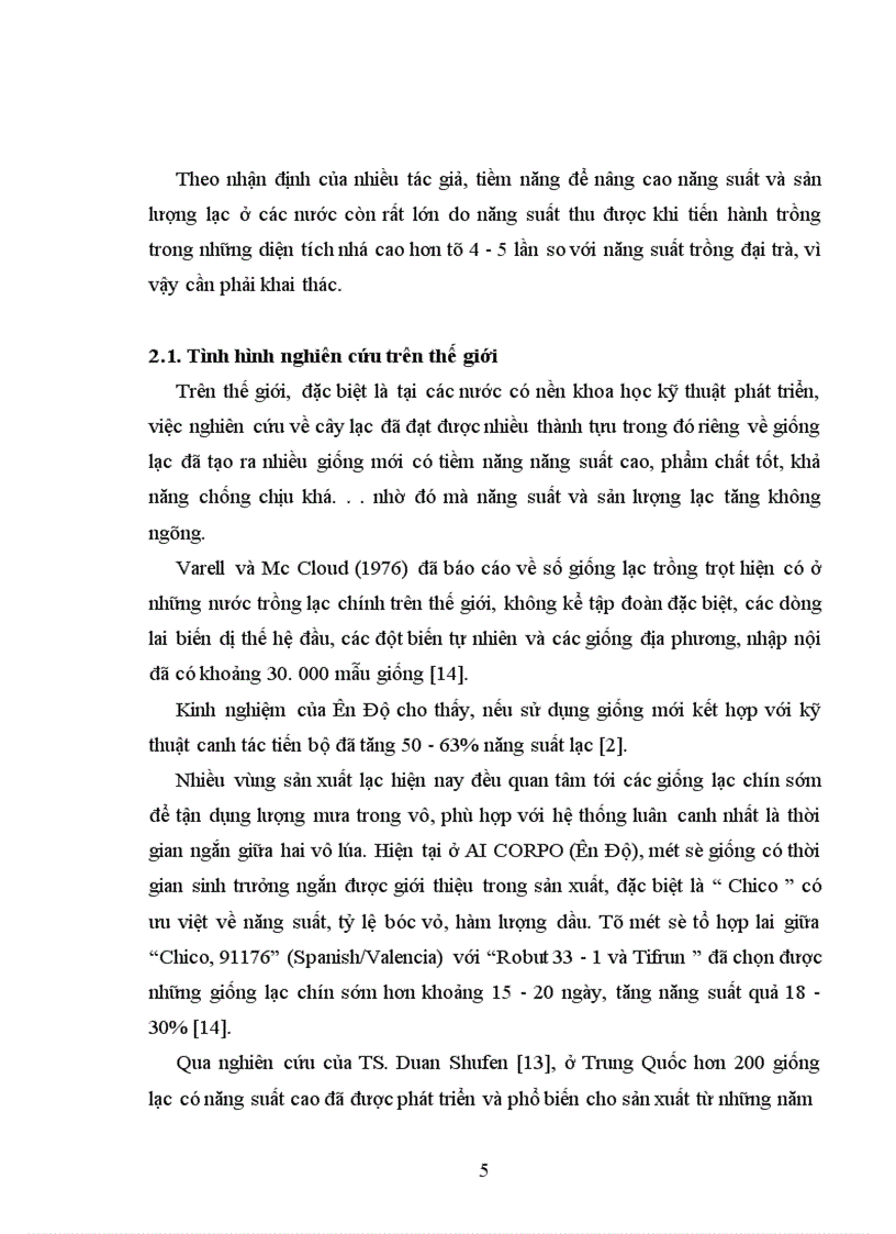 image for page So sánh một số giống lạc trong điều kiện vụ thu 2002 trên đất Gia Lâm Hà Nội 1