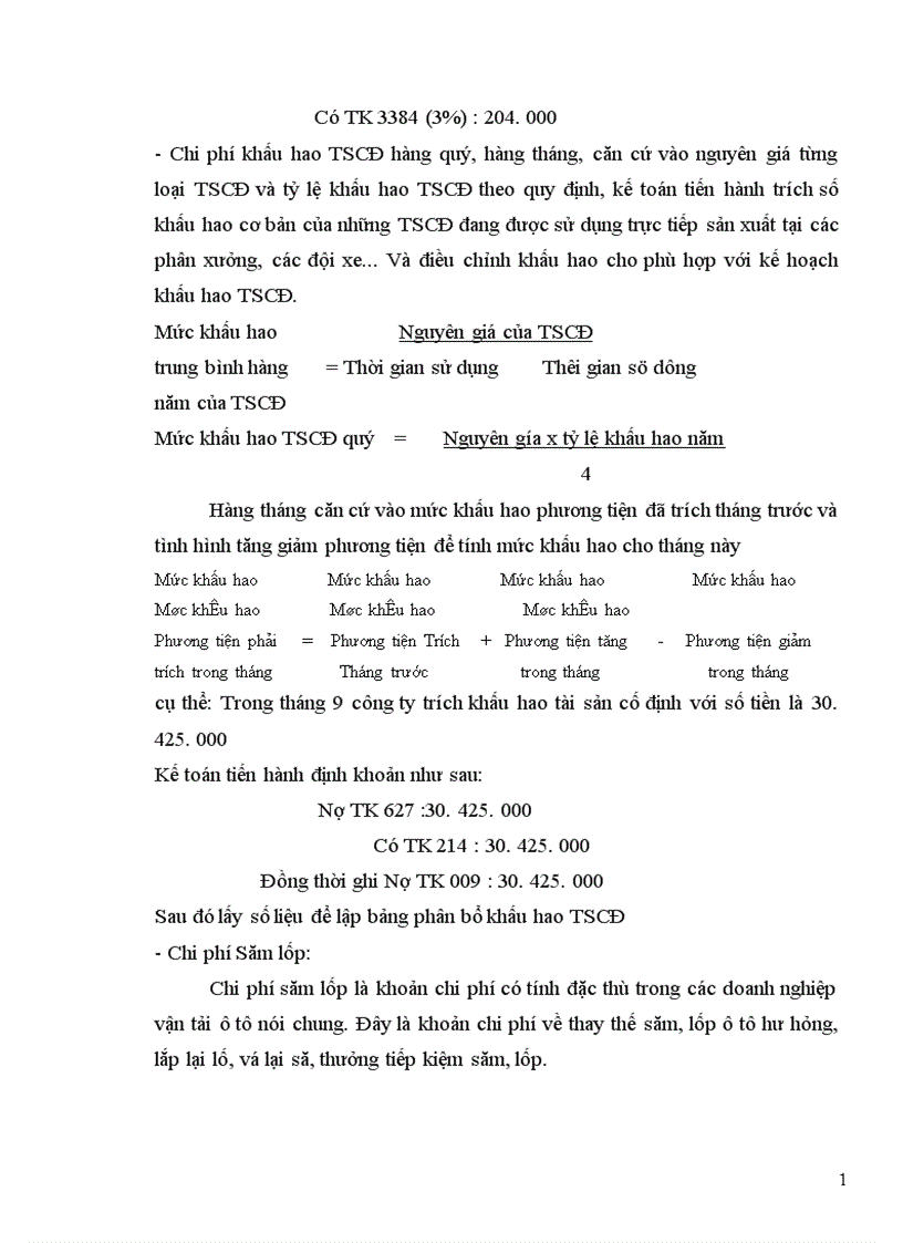 image for page báo cáo kế toán tổng hợp tại công ty ô tô vận tải số 3