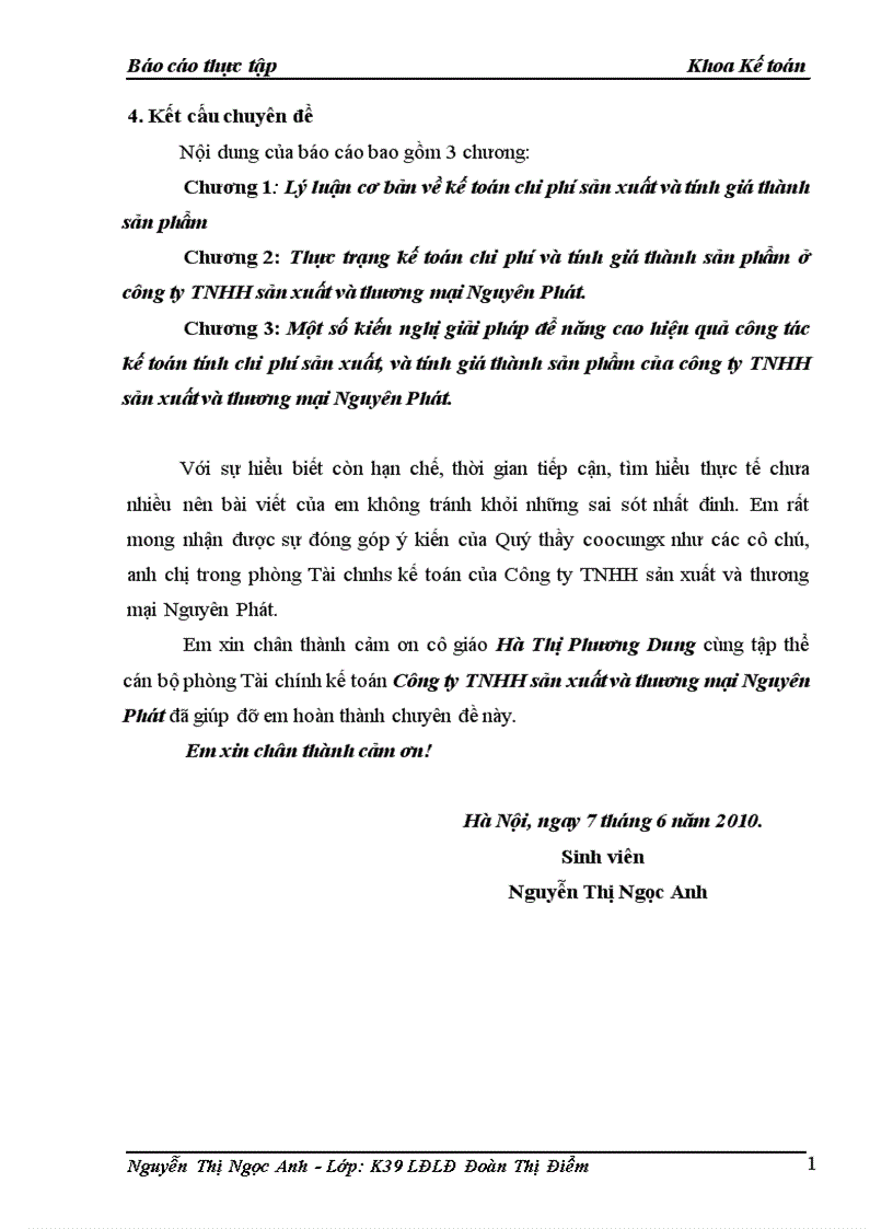 image for page Kế toán tâp hợp chi phí sản xuất và tính giá thành sản phẩm tại Công ty TNHH sản xuất và thương mại Nguyên Phát 1