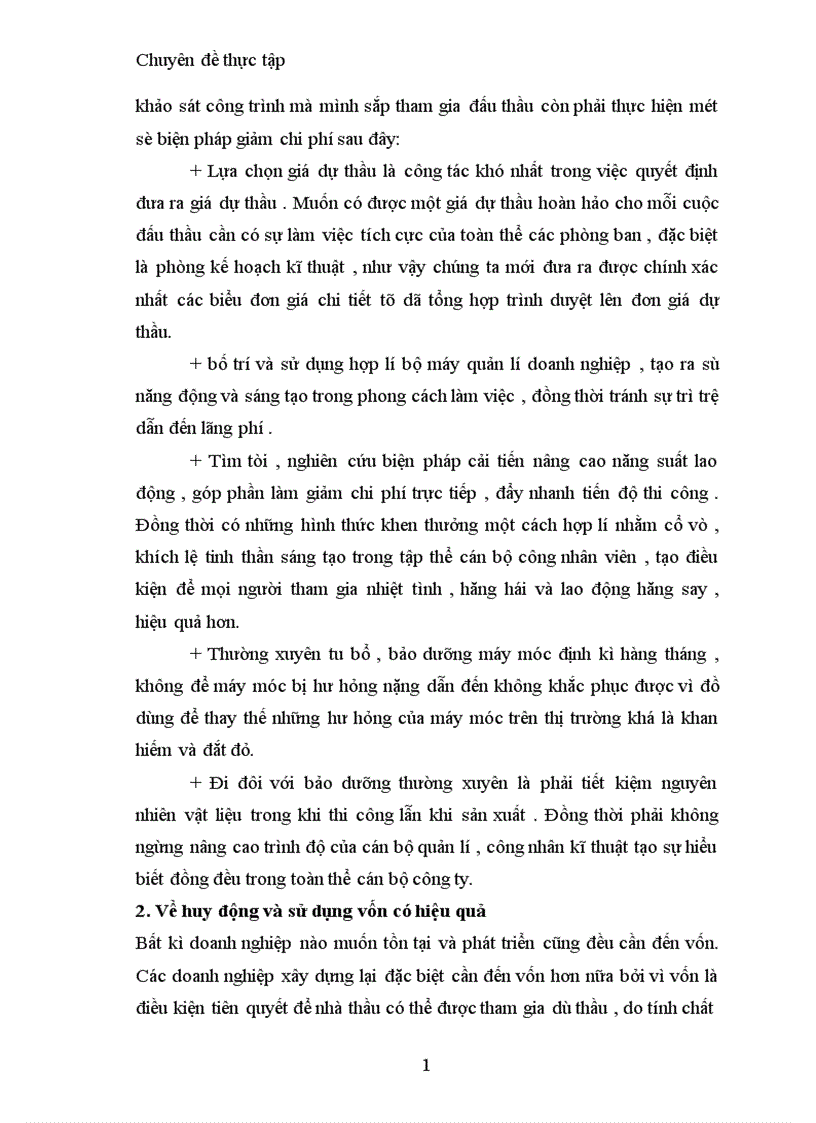 image for page Thực trạng và giải pháp nhằm nâng cao sức cạnh tranh trong đấu thầu ở công ty xây dựng công trình giao thông 873 1