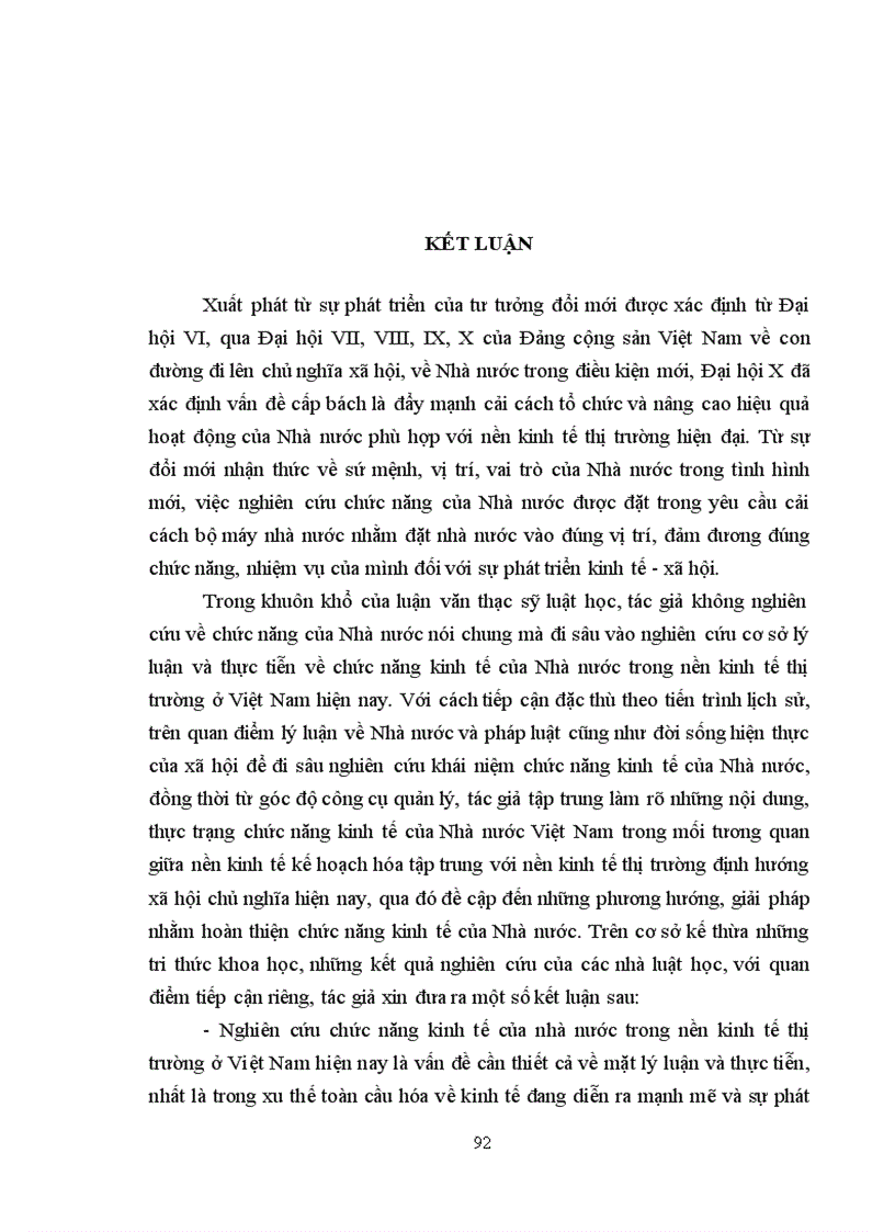 image for page Chức năng kinh tế của Nhà nước trong nền kinh tế thị trường ở Việt Nam hiện nay