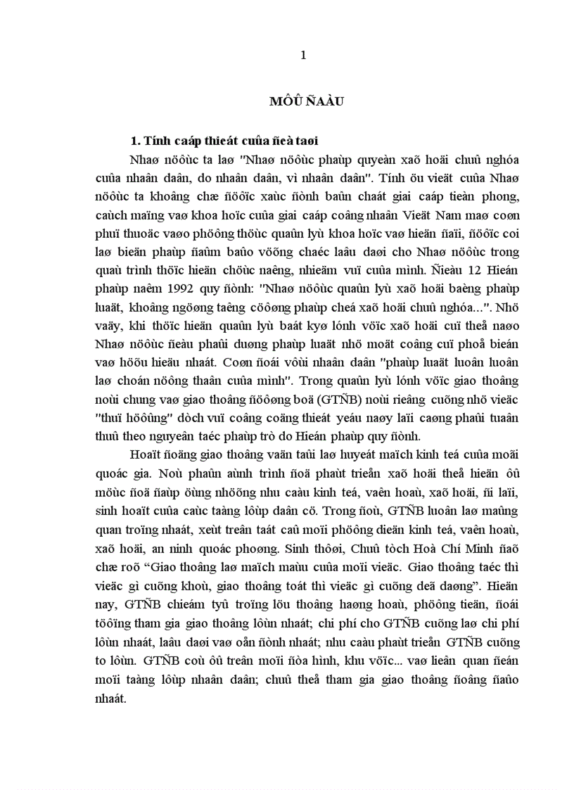 image for page Tăng cường quản lý nhà nước bằng pháp luật trong lĩnh vực giao thông đường bộ ở VN hiện nay