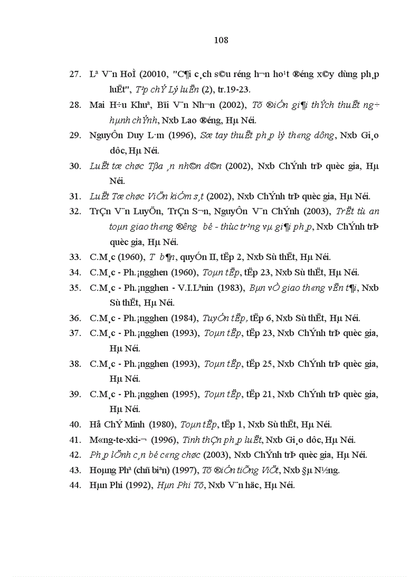 image for page Tăng cường quản lý nhà nước bằng pháp luật trong lĩnh vực giao thông đường bộ ở VN hiện nay