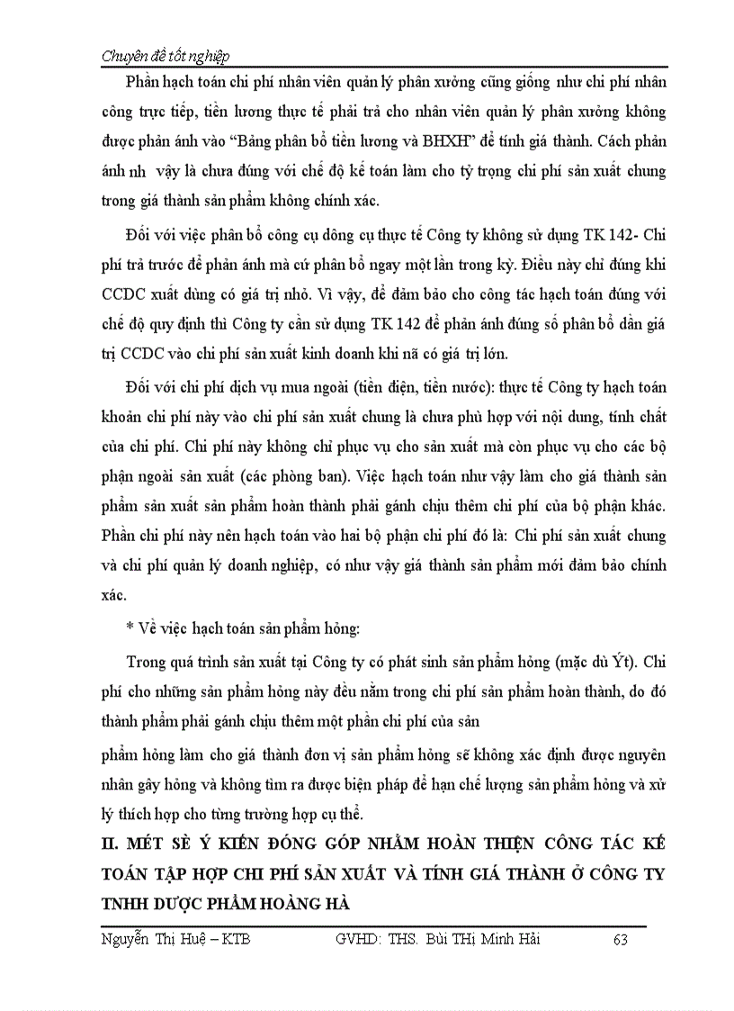 image for page Hoàn Thiện kế toán tập hợp chi phí sản xuất và tính giá thành sản phẩm tại Công ty TNHH Dược Phẩm Hoàng Hà 1